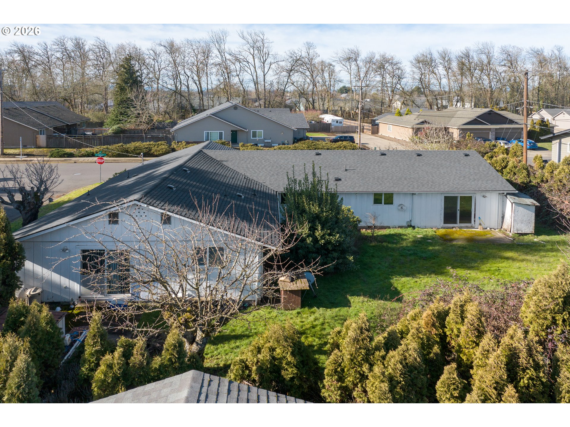 3307 Arrowhead Street Eugene, OR 97404 - Photo 43 of 46 a view of multiple houses with a yard