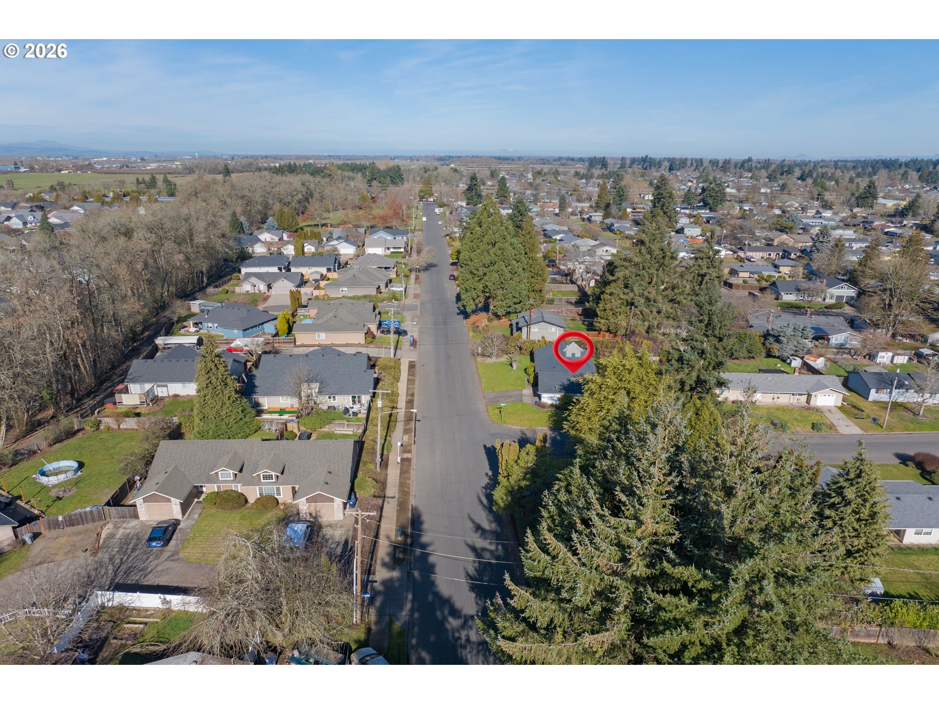 3307 Arrowhead Street Eugene, OR 97404 - Photo 45 of 46 an aerial view of multiple house