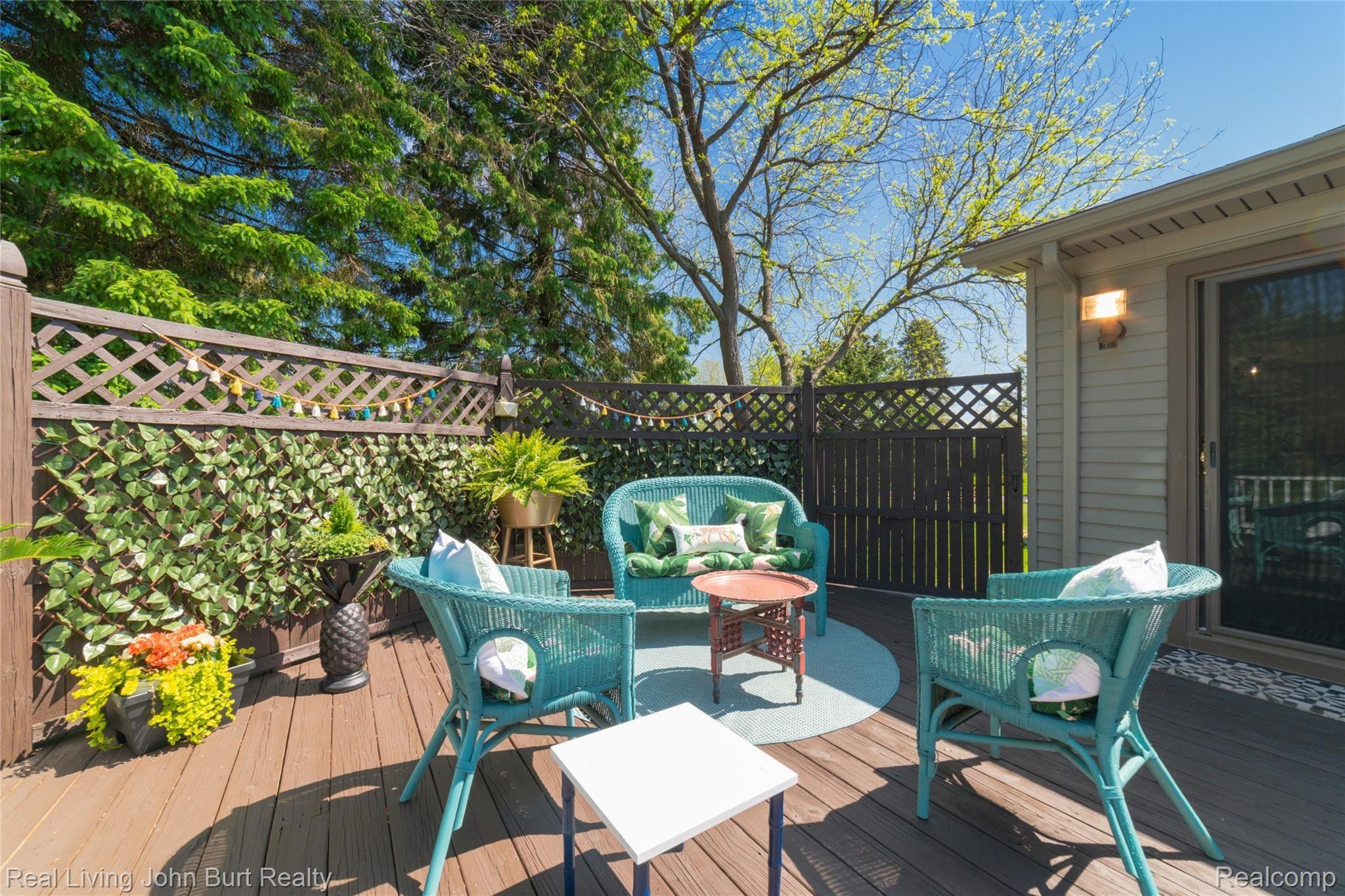 9679 Ridge Top Trail Clarkston, MI 48348 - Photo 35 of 38 Let's have a deck party! Cheers!
