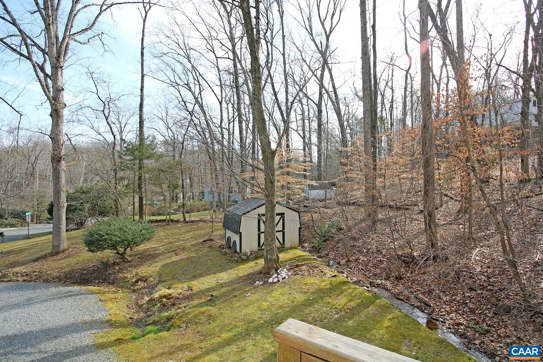 1827 Brandywine Drive, Unit B Charlottesville, VA 22901 - Photo 10 of 10 a backyard of a house with table and chairs