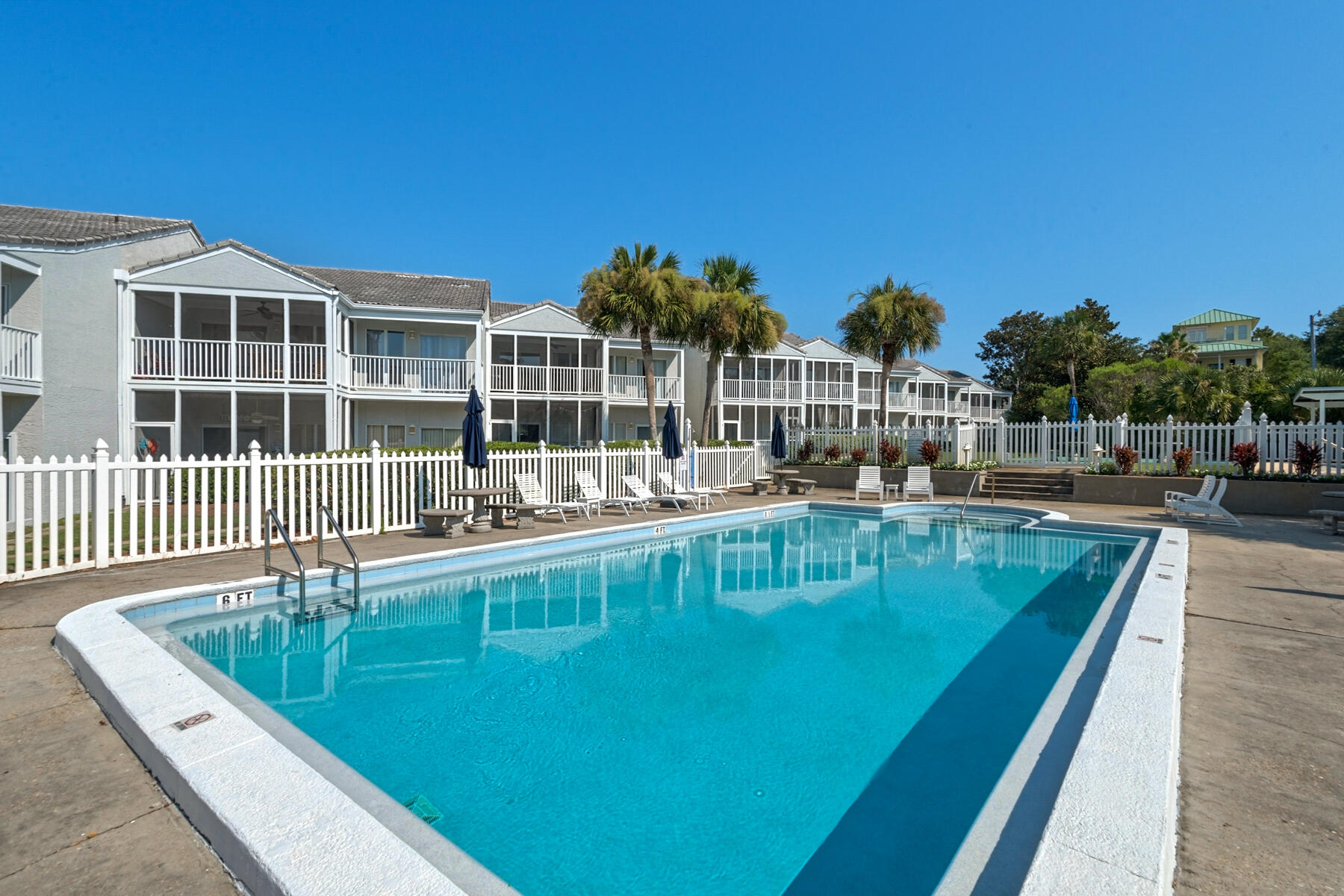 4984 West County Highway 30A, Unit 5B Santa Rosa Beach, FL 32459 - Photo 39 of 46 a view of swimming pool from a balcony