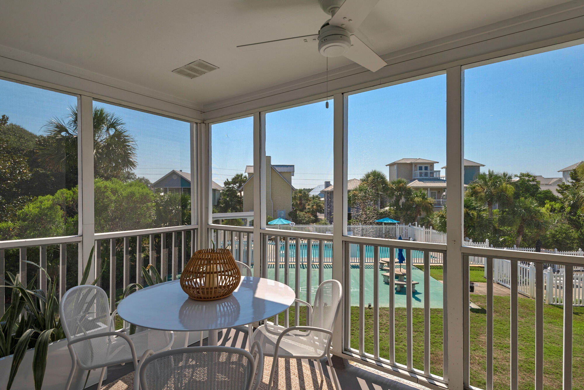 4984 West County Highway 30A, Unit 5B Santa Rosa Beach, FL 32459 - Photo 7 of 46 a view of a city from a balcony