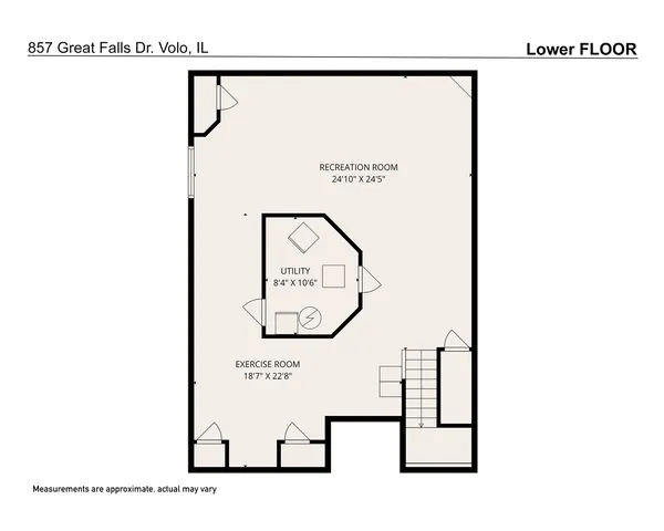 $489,000 | 857 Great Falls Drive, Volo, IL 60073