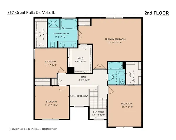 $489,000 | 857 Great Falls Drive, Volo, IL 60073