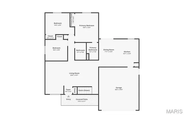$2,155 | 15533 Ninety-Seventh Avenue, Florissant, MO 63034