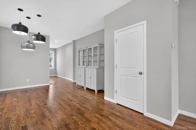wooden floor in an empty room