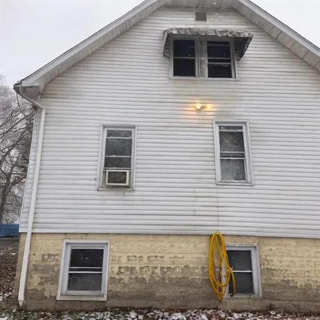 a view of a house with a window