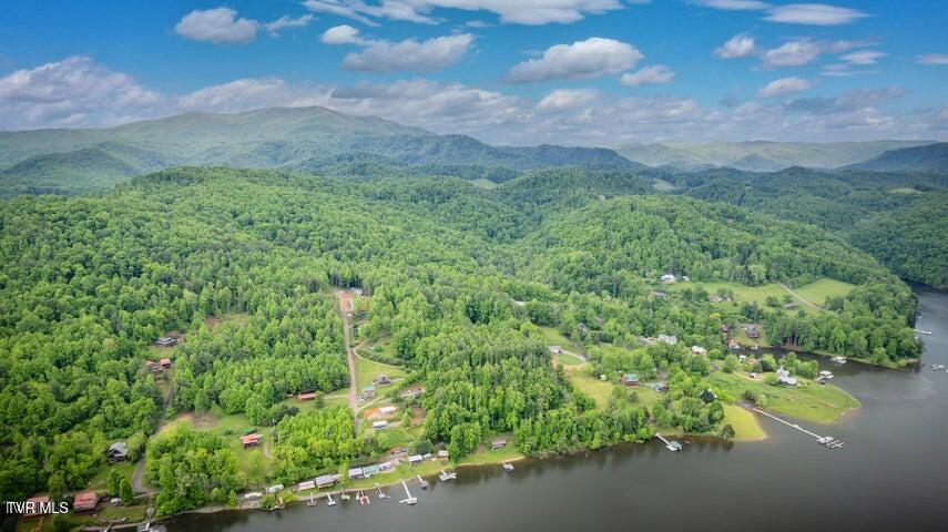 Tbd Norris Road, Unit 9 Butler, TN 37640 - Photo 4 of 8 lot 9 aerial of land lake dock