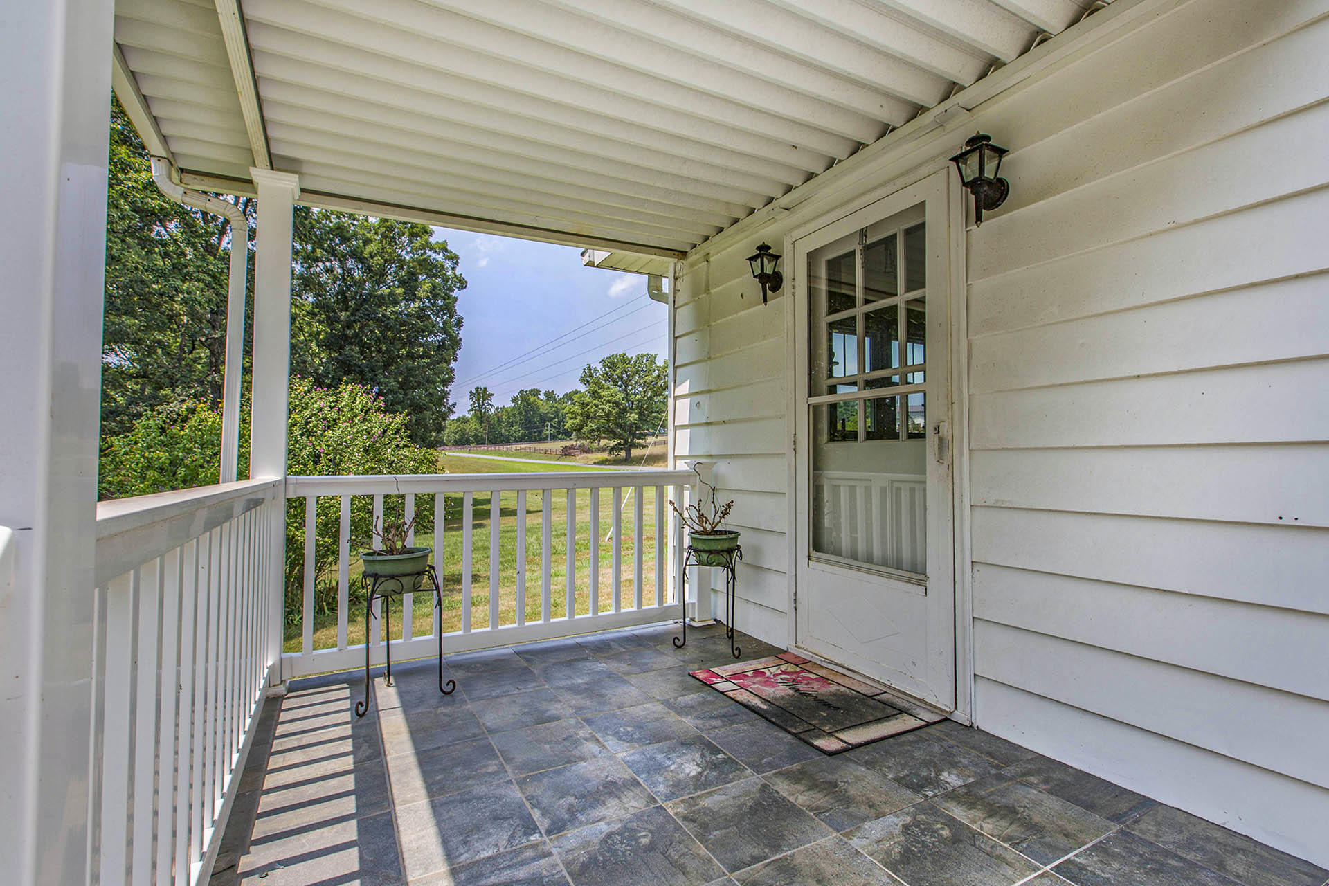 9606 Dickerson Mill Road Moneta, VA 24121 - Photo 21 of 25 Covered Side Porch