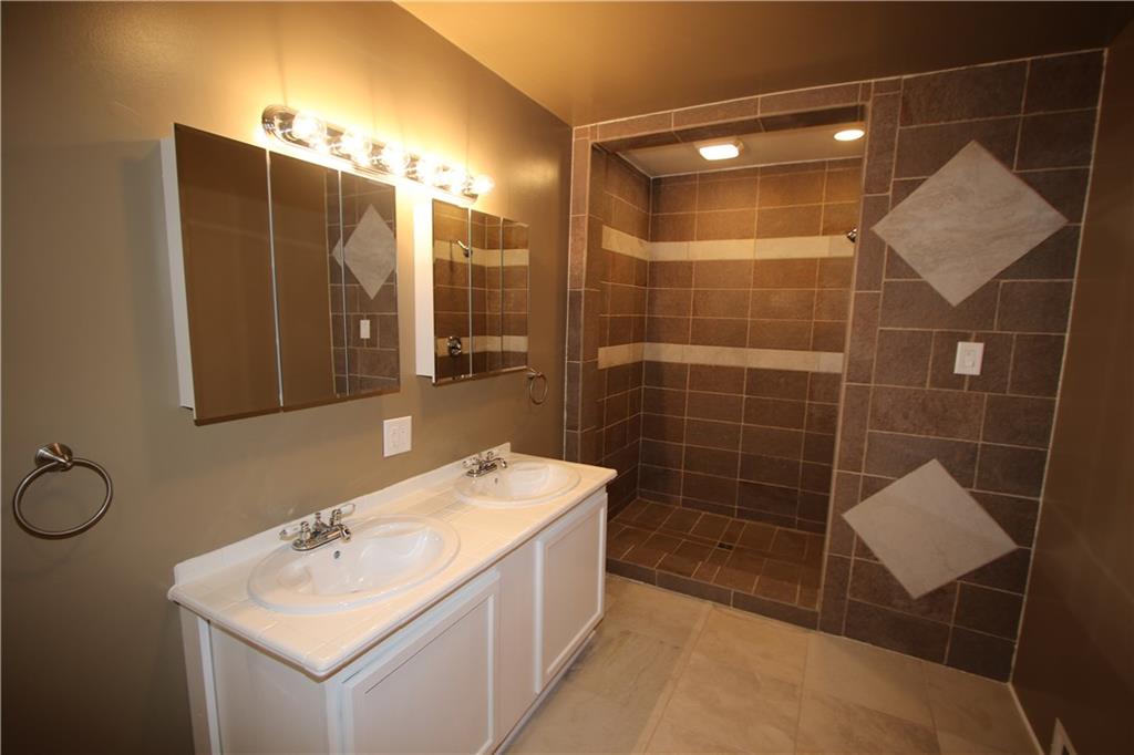 2620 Douglas Run Road Elizabeth, PA 15037 - Photo 12 of 25 Gorgeous Ceramic Tile Shower Stall, Ceramic Tile Floors, Heat Vent & Double Sink / Vanity