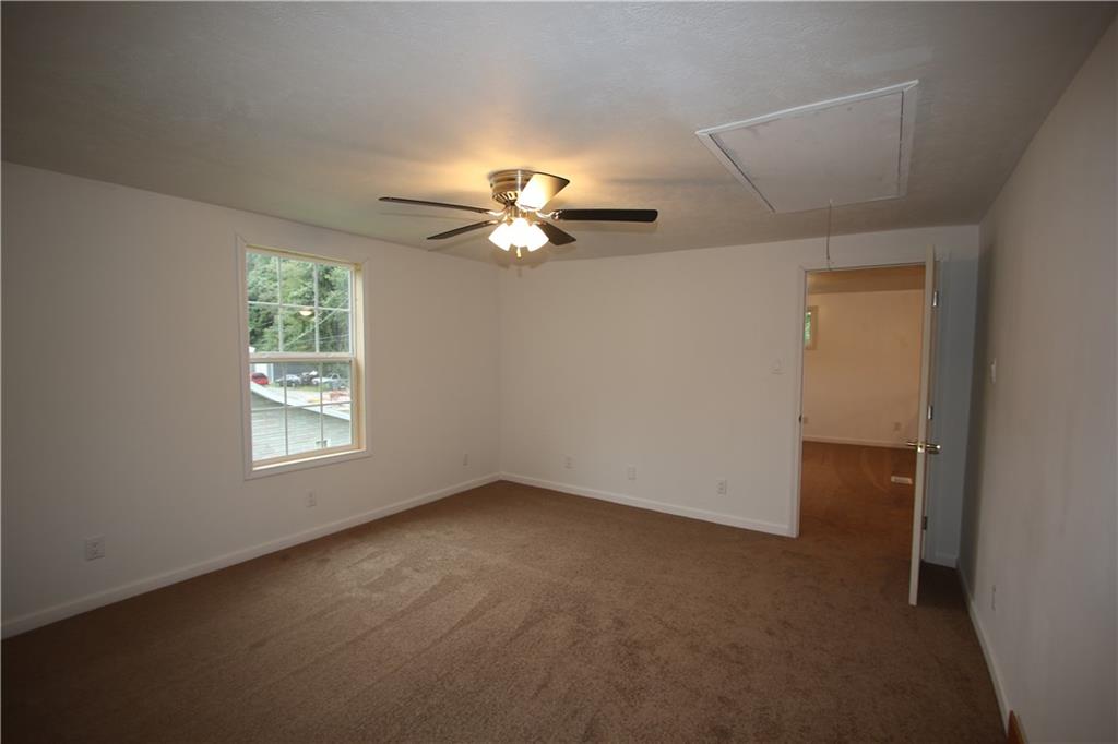 2620 Douglas Run Road Elizabeth, PA 15037 - Photo 19 of 25 Another 14x13 2nd Floor Bedroom off Huge Family Room all w/ Newer Carpeting and this also features 8x6 Walk-in Closet. Convenient Pull Down Attic Access in this room