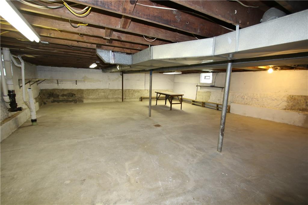 2620 Douglas Run Road Elizabeth, PA 15037 - Photo 22 of 25 MASSIVE 35x27 Basement w/ Glass Block Windows that could be possible future Game Room