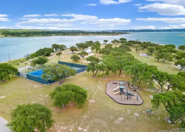 a view of an ocean and beach