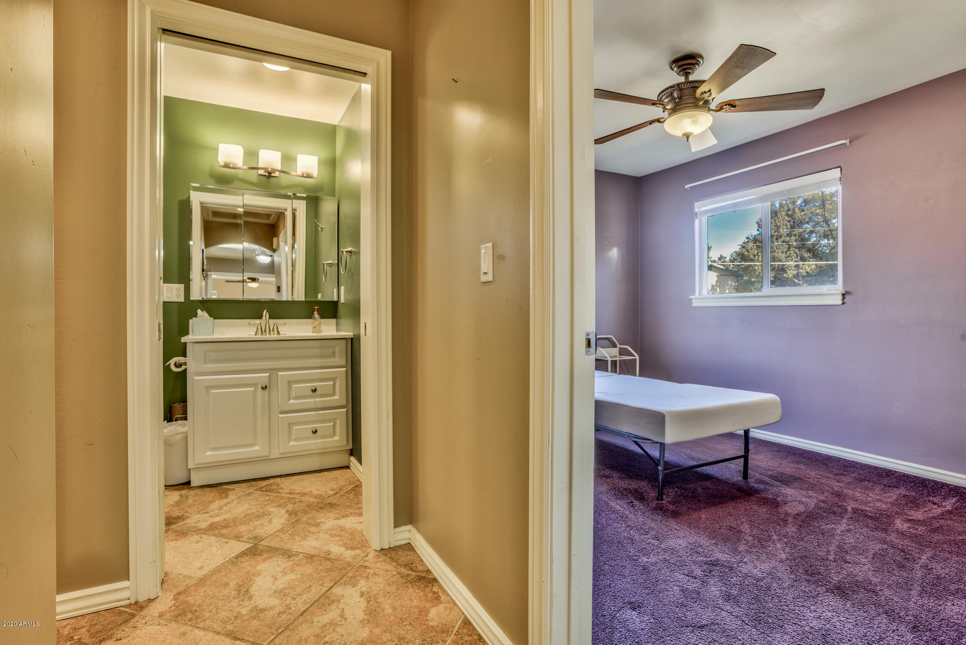 1800 North McLane Road Payson, AZ 85541 - Photo 14 of 27 Guest Bath and Guest Room