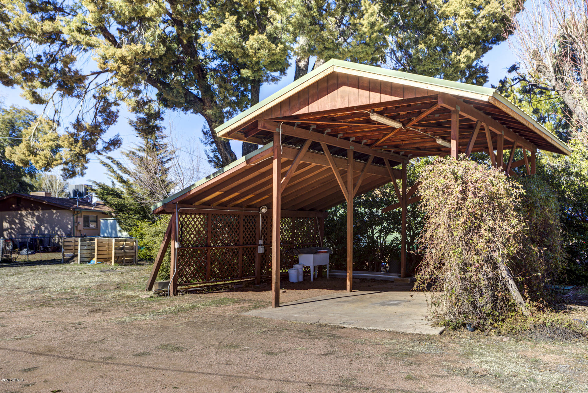 1800 North McLane Road Payson, AZ 85541 - Photo 25 of 27 RV Carport + Car carport