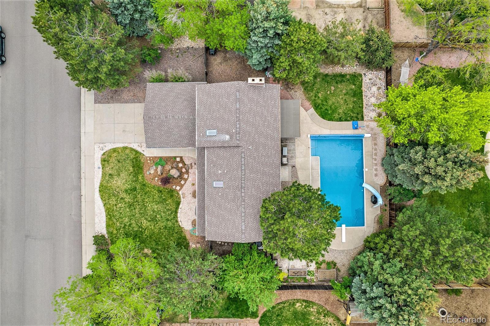 217 South Deframe Way Golden, CO 80401 - Photo 31 of 34 an aerial view of a house