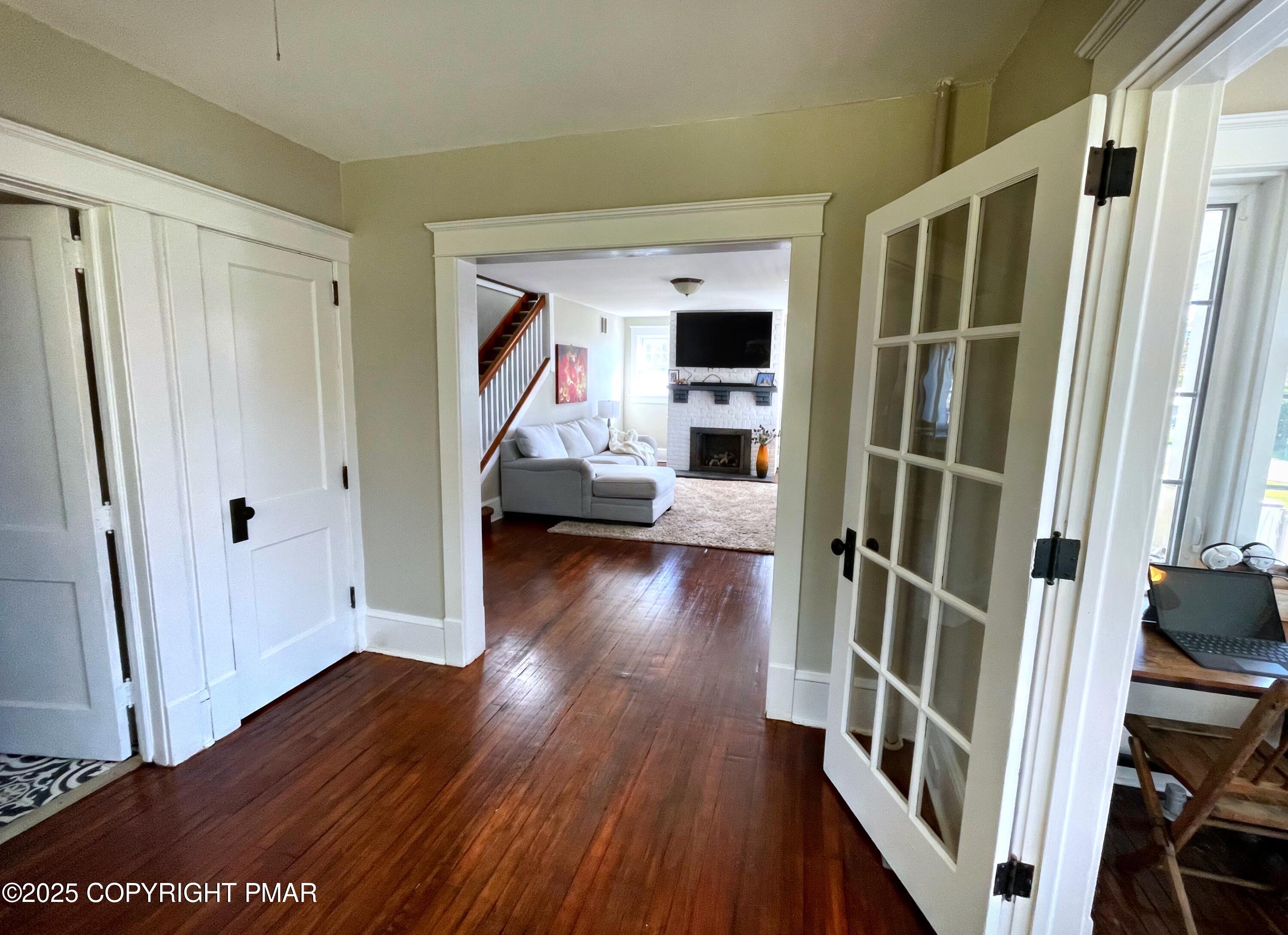 3035 Church Road Mountain Top, PA 18707 - Photo 8 of 27 a view of livingroom with hardwood floor and hardwood floor