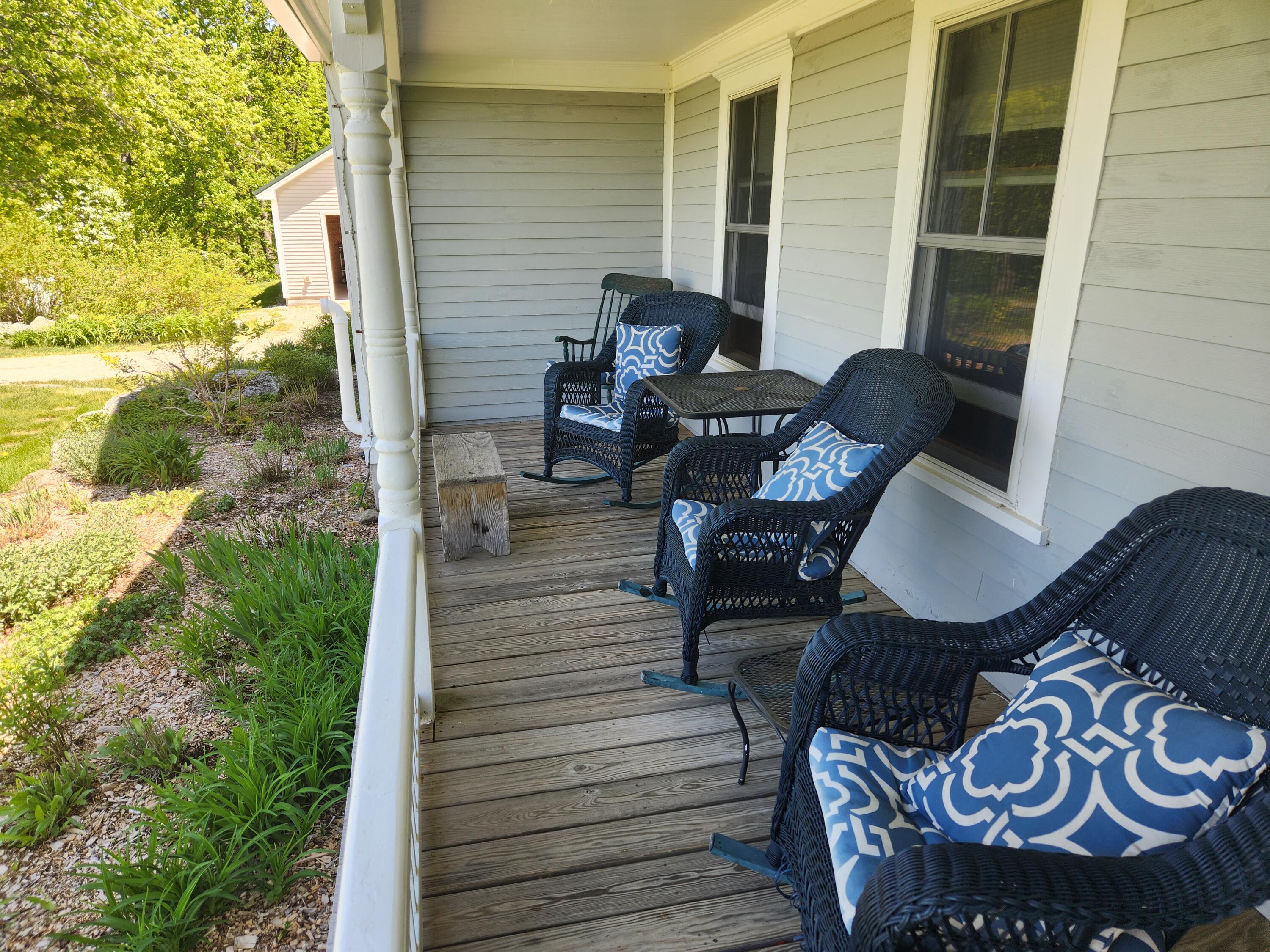 286 Staples Hill Road Canton, ME 04221 - Photo 12 of 118 Front Porch