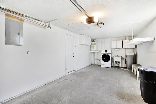 a view of kitchen and stainless steel appliances