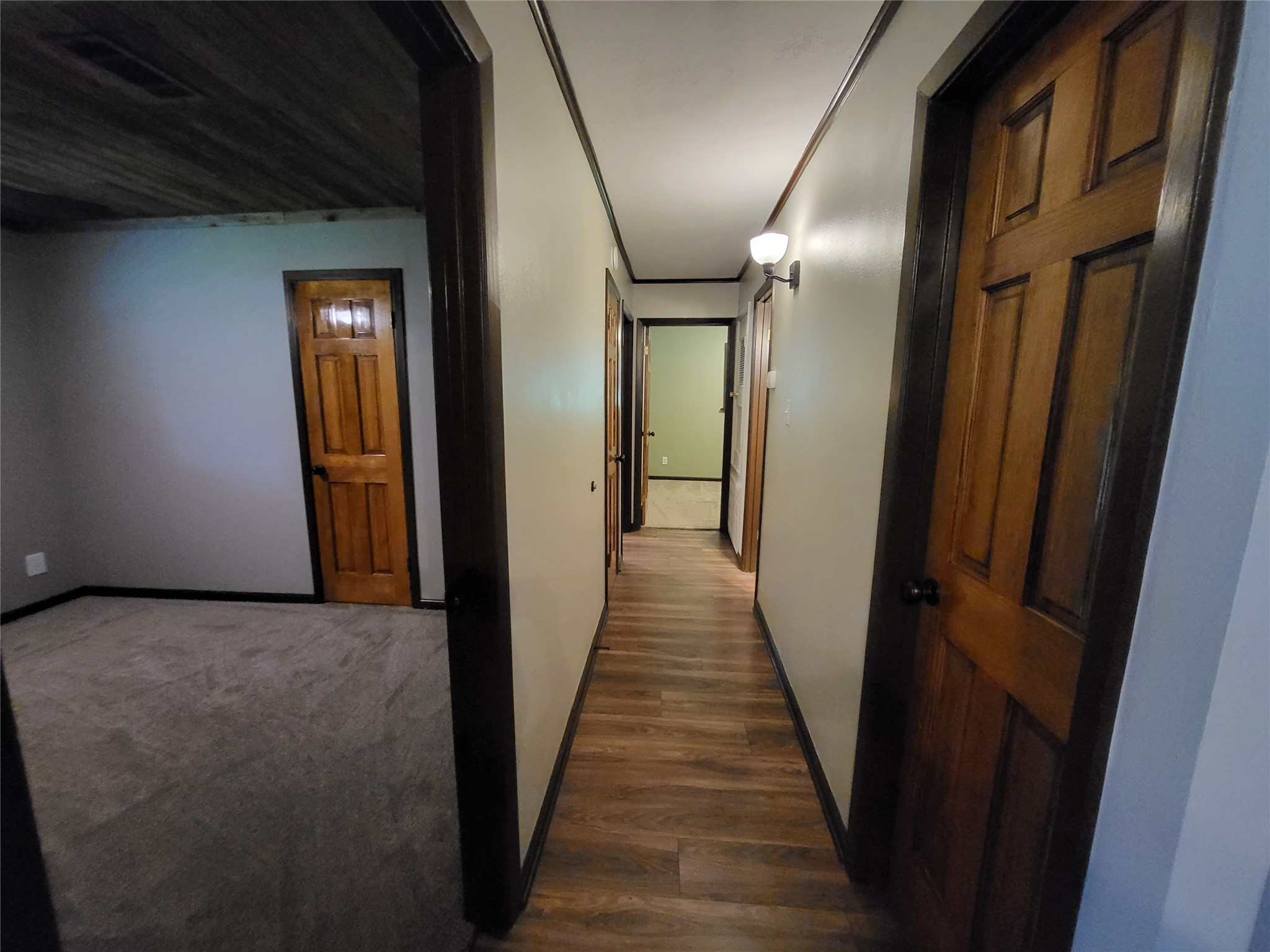 30 Ridge Creek Drive Coldspring, TX 77331 - Photo 23 of 38 a view of hallway with stairs