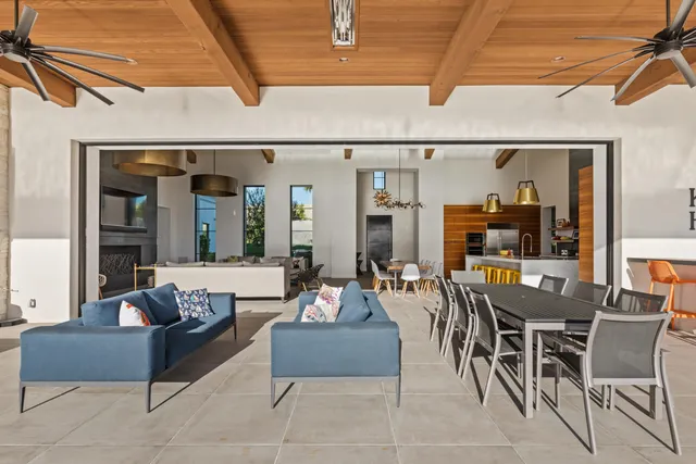 a view of a water pond