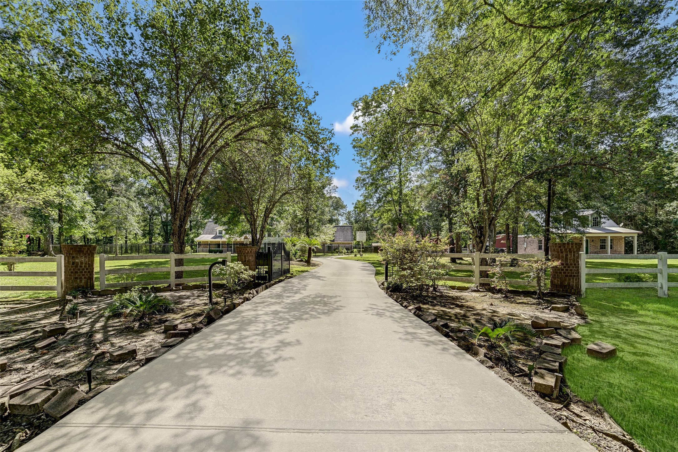 29803 Huffman Cleveland Road Huffman, TX 77336 - Photo 2 of 49 a view of a park with large trees