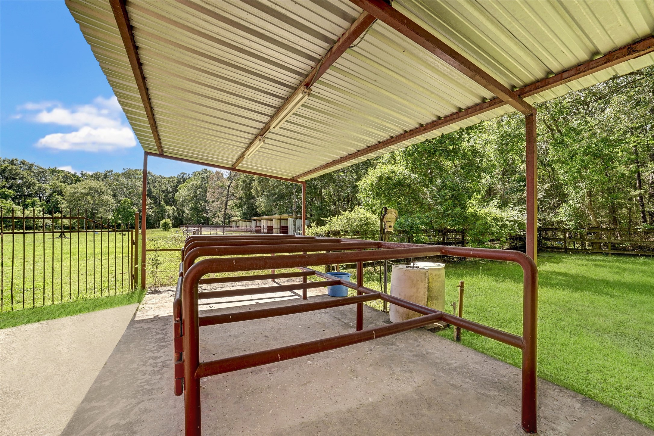 29803 Huffman Cleveland Road Huffman, TX 77336 - Photo 41 of 49 a view of outdoor space with deck and lake view