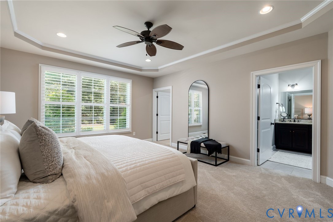 12653 River Road Henrico, VA 23238 - Photo 19 of 35 Large primary closet and views onto the backyard