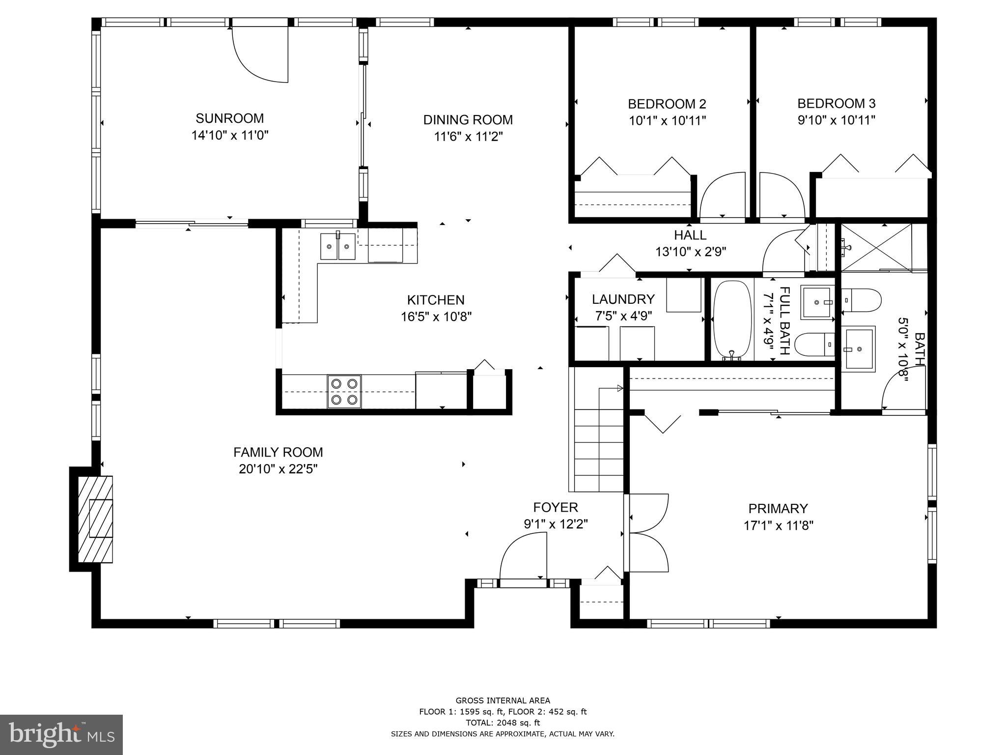 10 Brookfield Circle Sterling, VA 20164 - Photo 31 of 33 Main Level Floor plan
