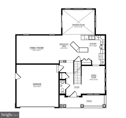 a picture of a floor plan