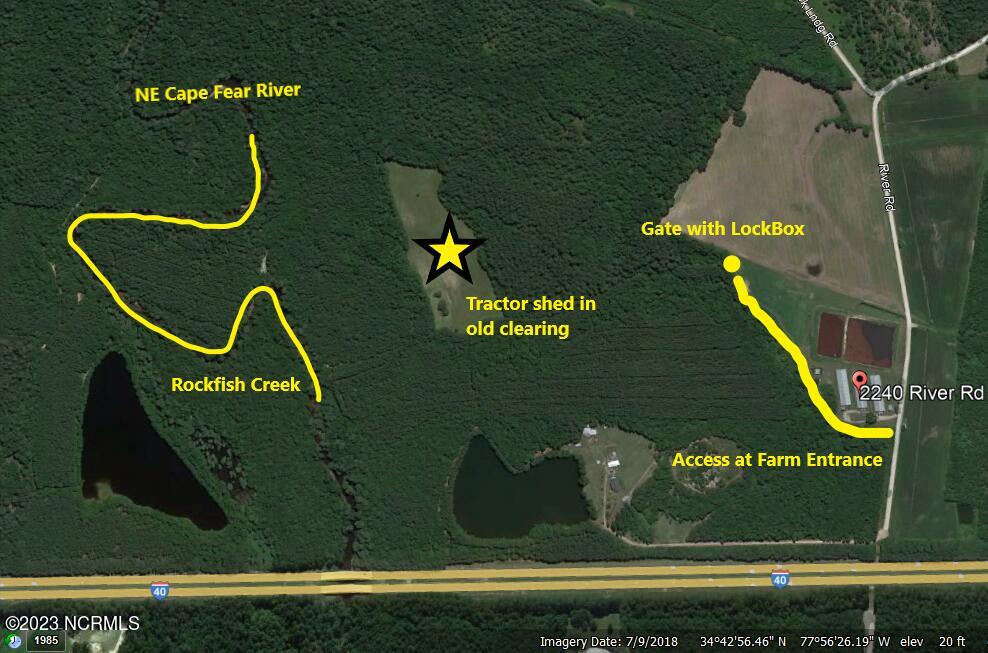 0 River Road Willard, NC 28478 - Photo 15 of 18 000.River.Rd_over_from.I-40_Rockfish