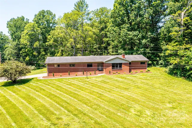 a view of a house with pool