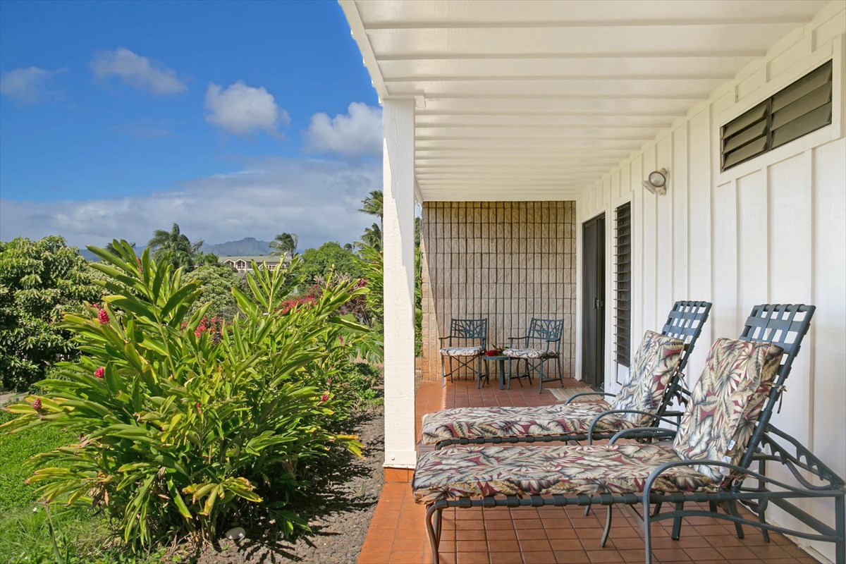 1870 Hoone Road, Unit 802 Koloa, HI 96756 - Photo 8 of 24 a view of chair and table in the balcony
