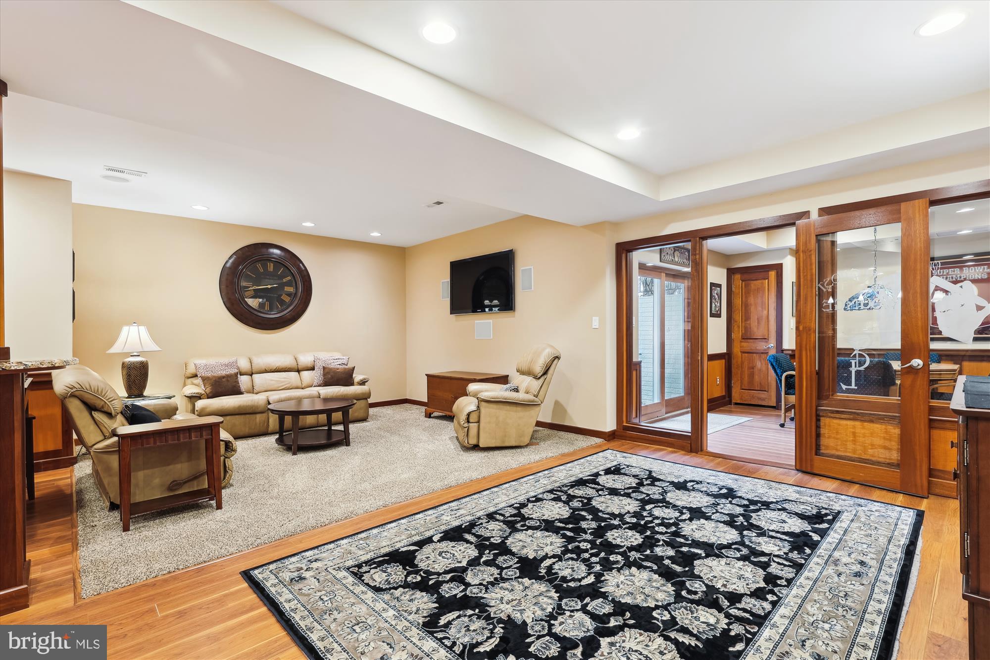 10904 Hunter Gate Way Reston, VA 20194 - Photo 59 of 90 a living room with lots of furniture and a rug
