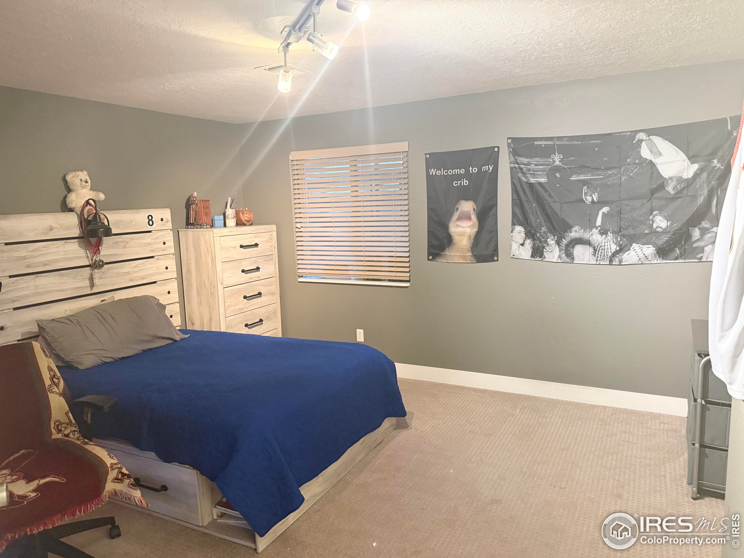 1460 Hawkridge Road Eaton, CO 80615 - Photo 18 of 20 a bedroom with a bed and dresser