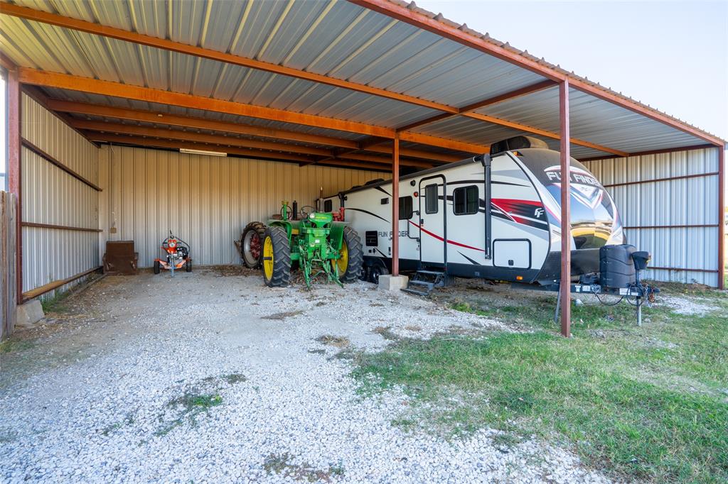 9110 Asbury Road Tolar, TX 76476 - Photo 10 of 40 30 x 40 overhand for more vehicle or rv storage