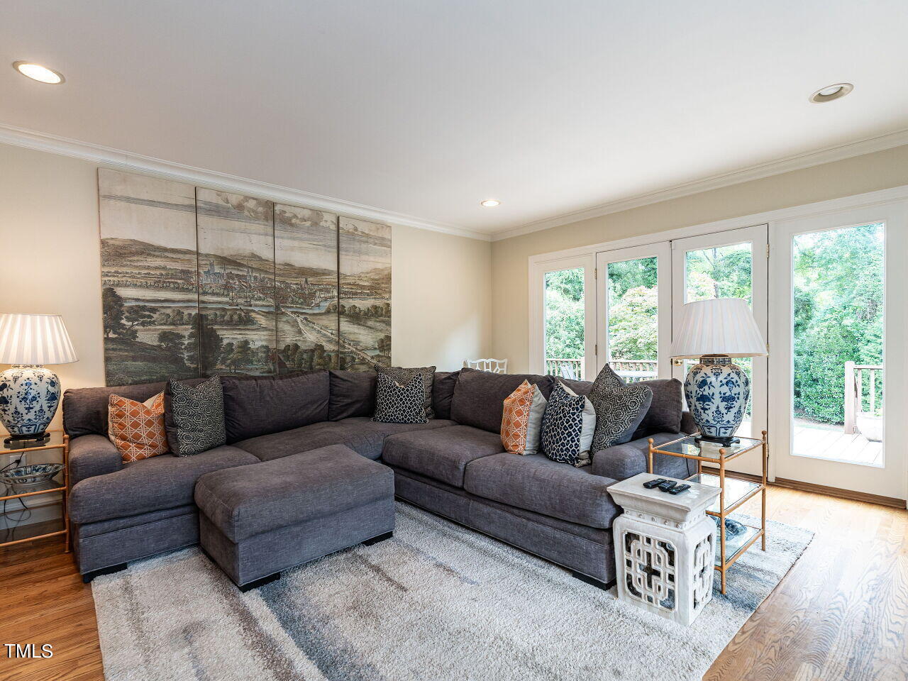 2312 Gaddy Drive Raleigh, NC 27609 - Photo 16 of 32 a living room with furniture and a large window