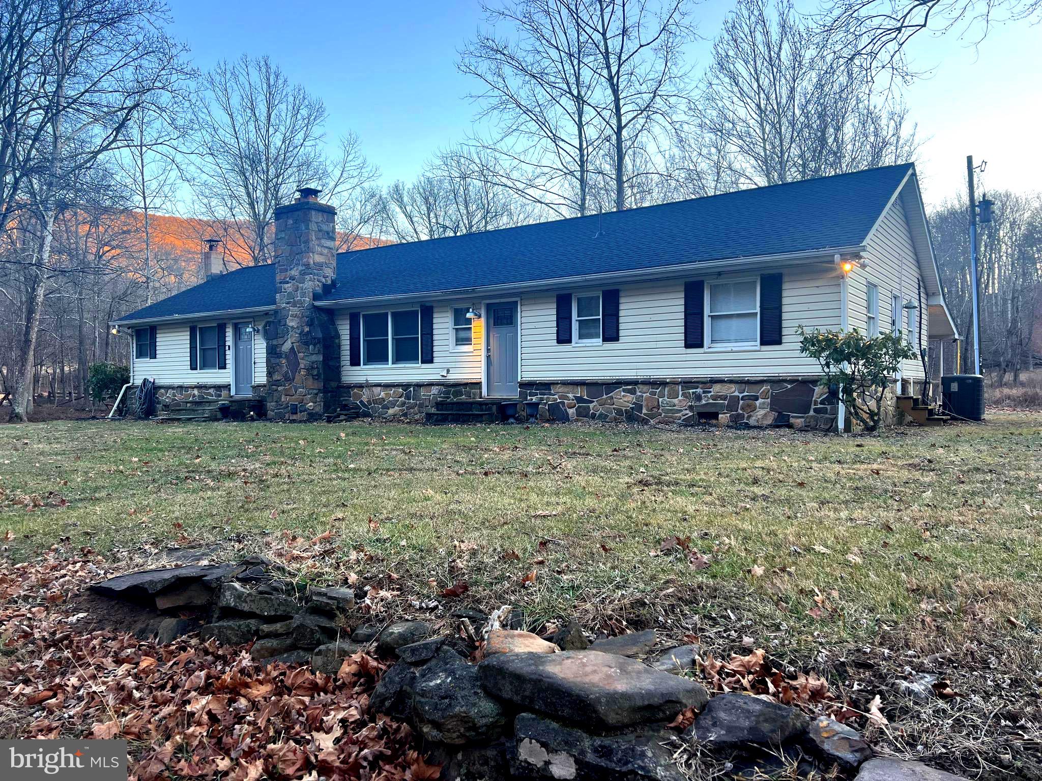 7934 North River Road Rio, WV 26755 - Photo 1 of 50 Front of House in Evening