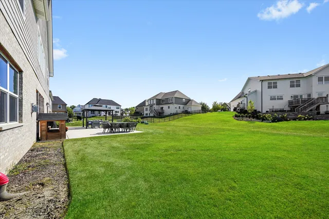 a view of a house with garden