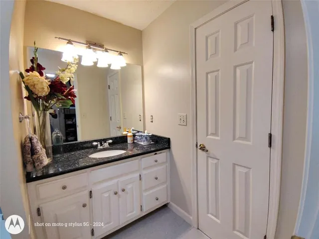 a view of a bathtub in a bathroom