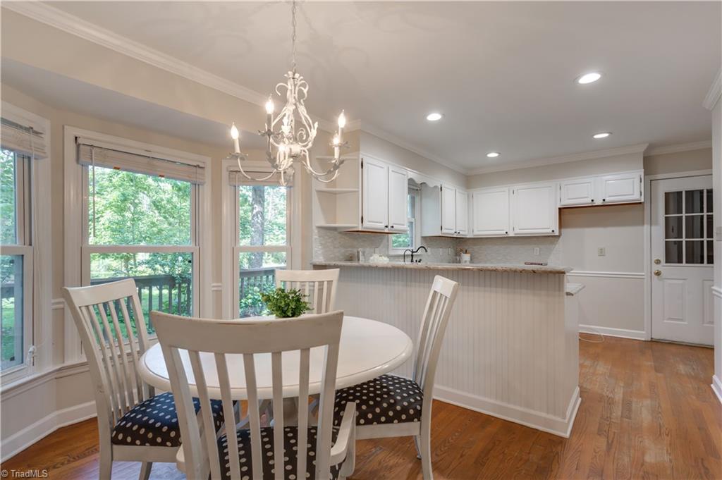 7004 Ridge Haven Road Greensboro, NC 27410 - Photo 12 of 29 Large Great Room with Gorgeous Fireplace!