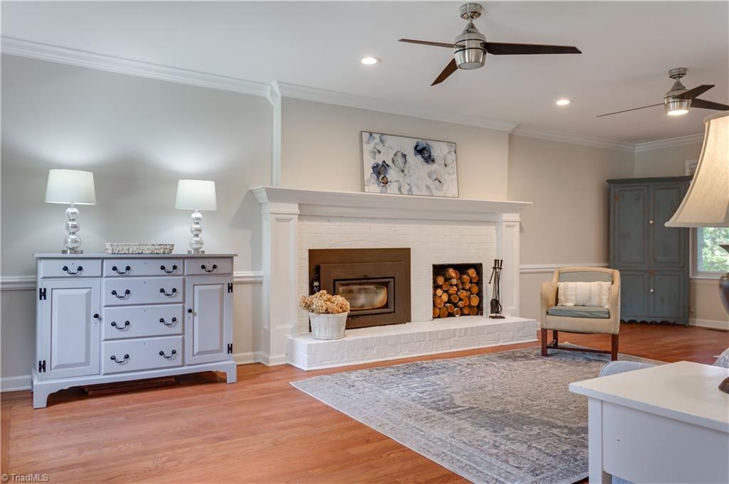 7004 Ridge Haven Road Greensboro, NC 27410 - Photo 13 of 29 Wood Burning Stove Insert!