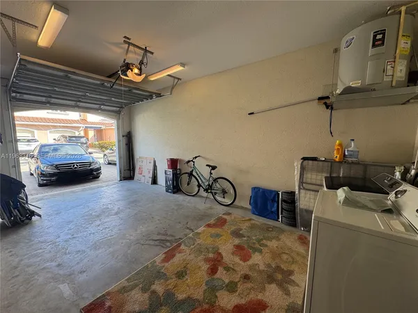 a view of a storage & utility room with stuff