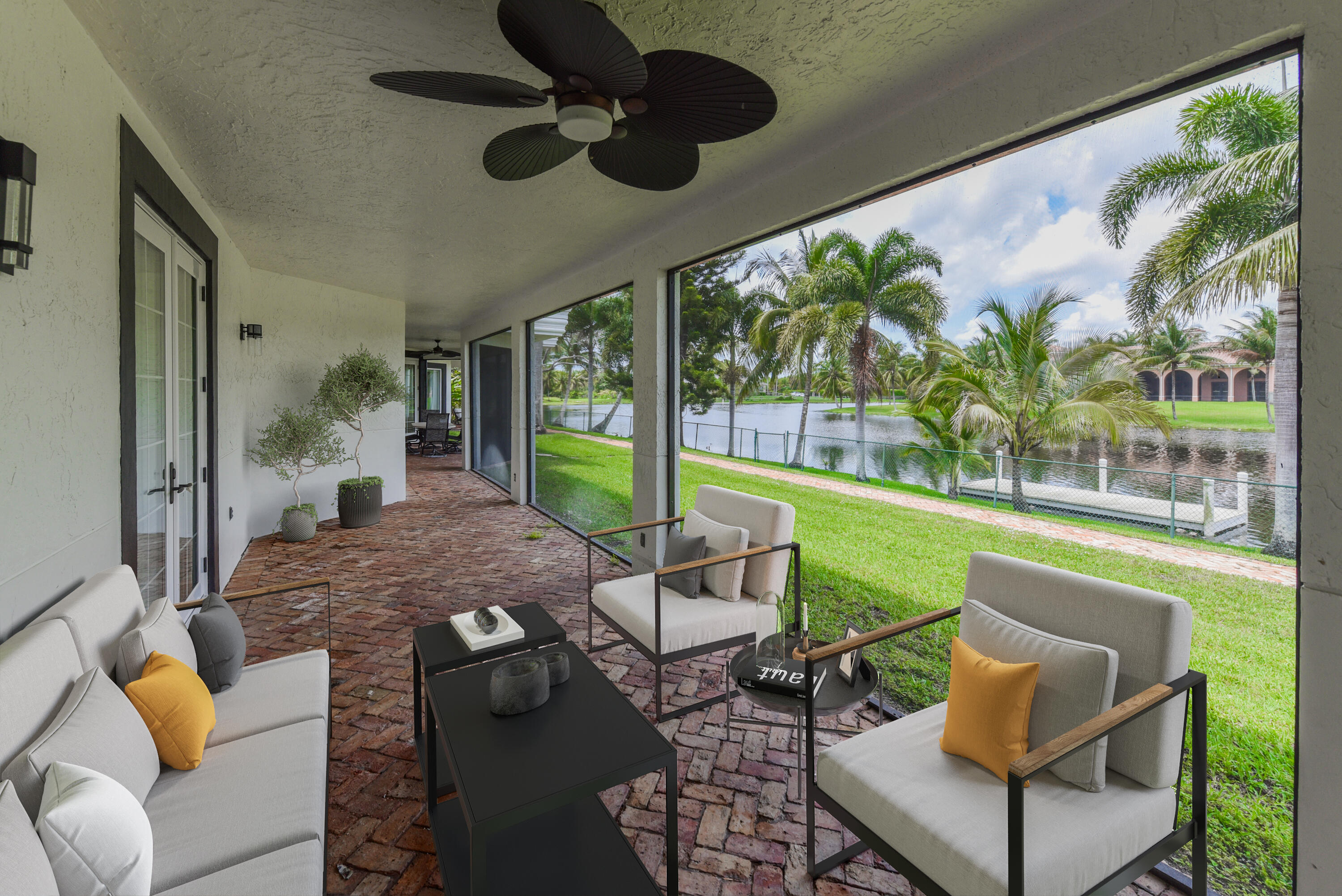 16046 Rio Del Sol Delray Beach, FL 33446 - Photo 11 of 41 Rear Patio