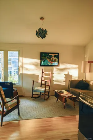 a bedroom with a bed and furniture