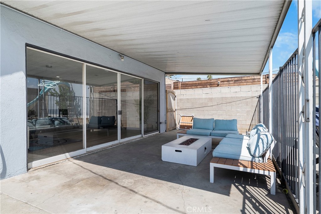 1158 North Ivescrest Avenue Covina, CA 91724 - Photo 25 of 27 a balcony with furniture and a potted plant