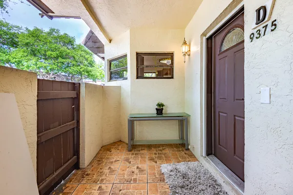 a view of a entryway door of the house