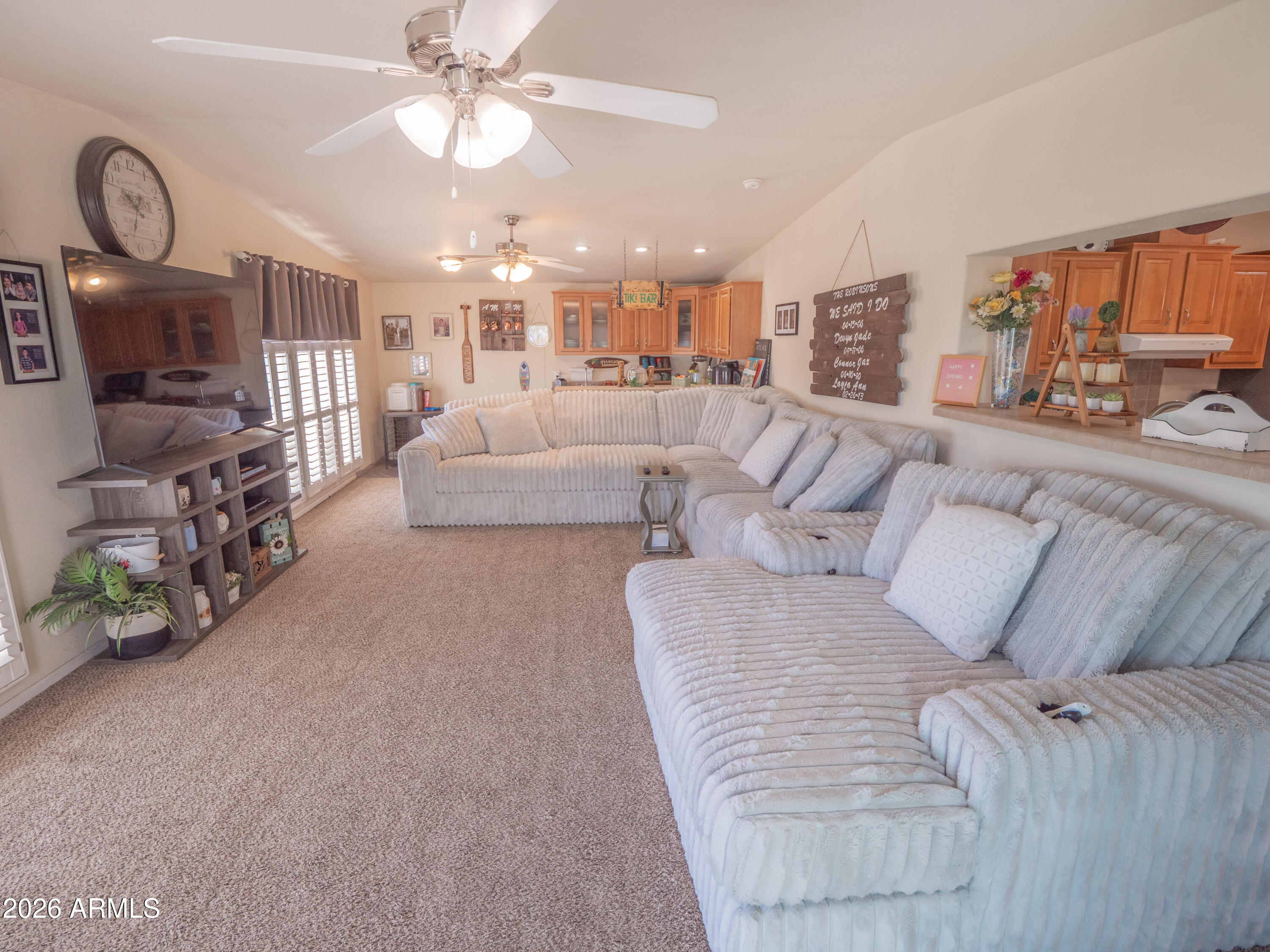 1401 Ranch Road Taylor, AZ 85939 - Photo 19 of 61 a living room with furniture and a flat screen tv