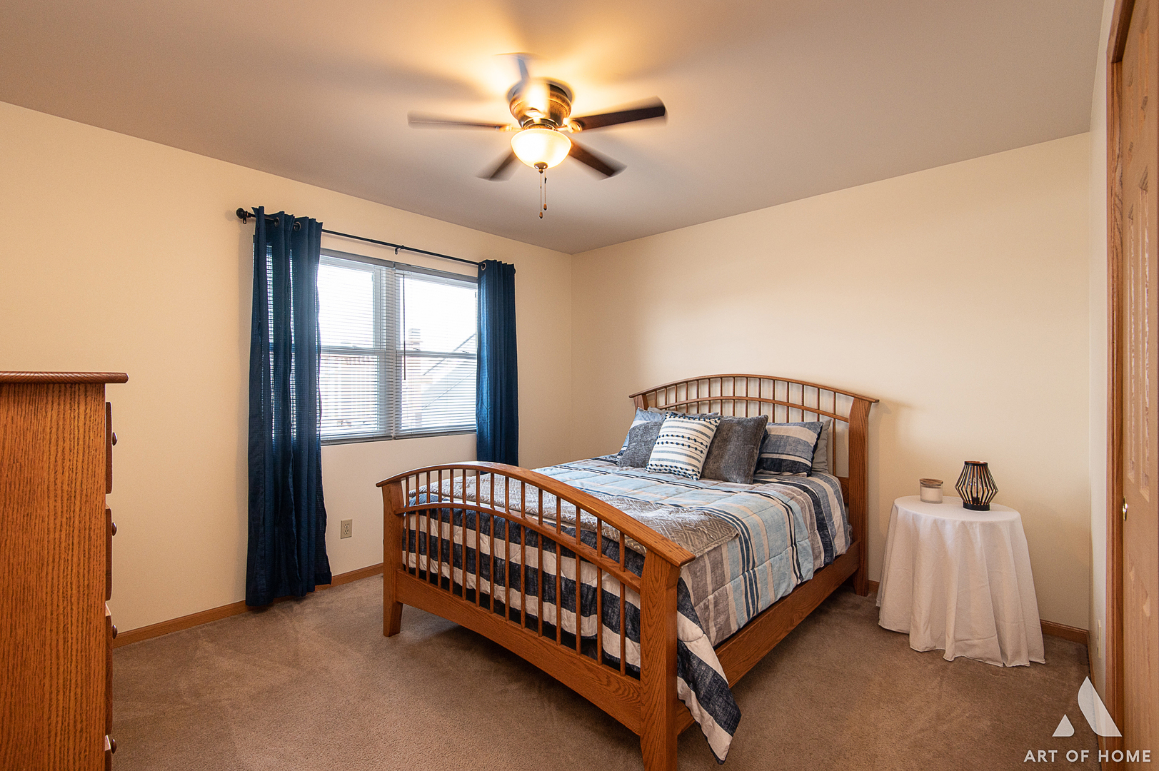 407 Wimbleton Trail McHenry, IL 60050 - Photo 17 of 38 a bedroom with a bed and a window