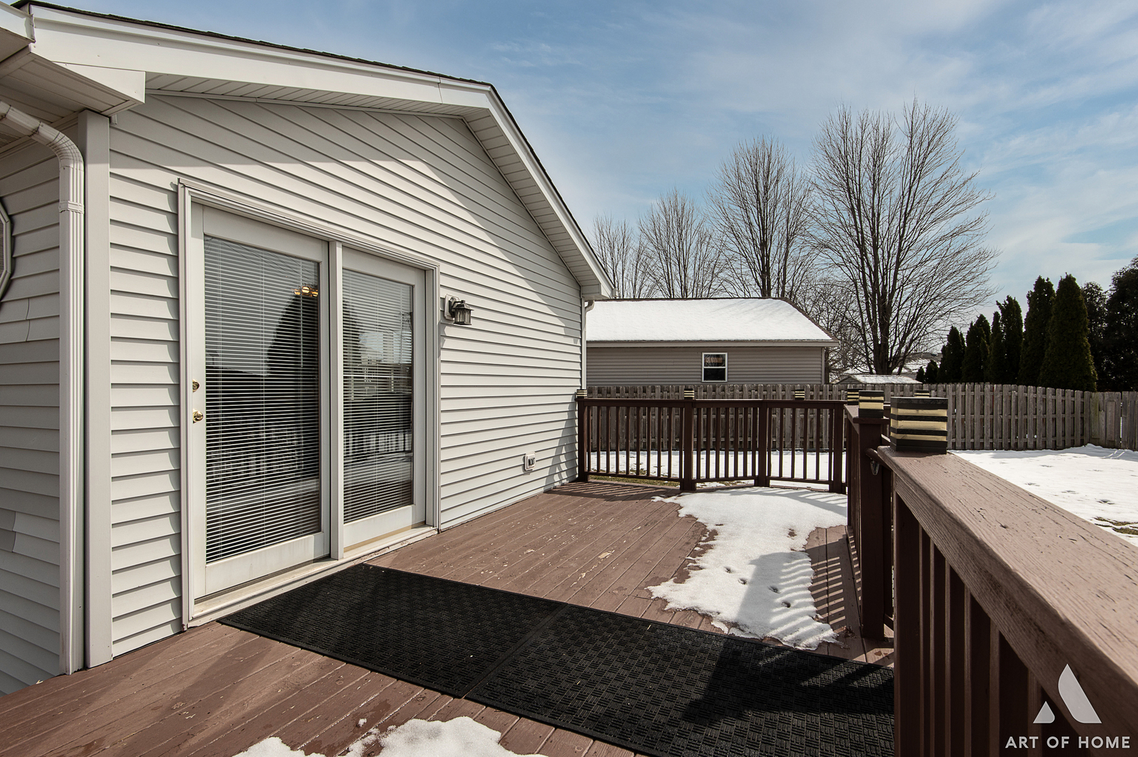 407 Wimbleton Trail McHenry, IL 60050 - Photo 30 of 38 a balcony view with a sink and garden